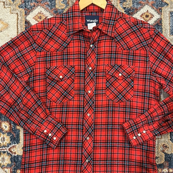 Wrangler western flannel - Picture 2 of 2